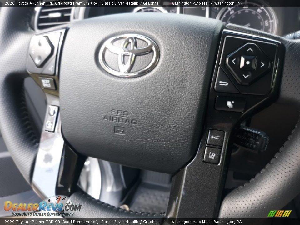 2020 Toyota 4Runner TRD Off-Road Premium 4x4 Classic Silver Metallic / Graphite Photo #6