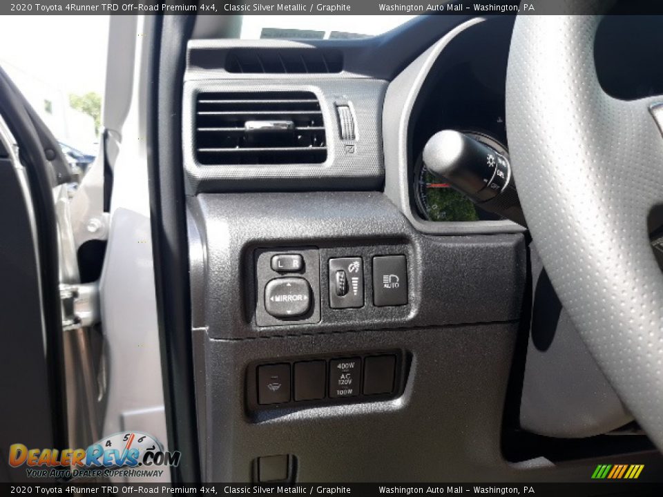 2020 Toyota 4Runner TRD Off-Road Premium 4x4 Classic Silver Metallic / Graphite Photo #10