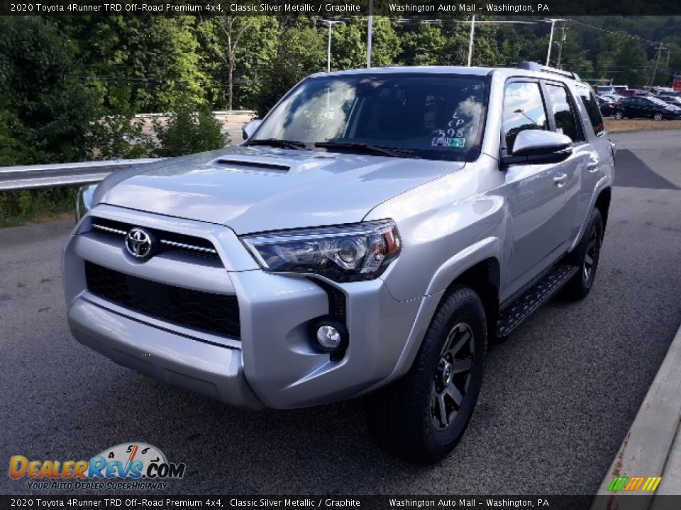 2020 Toyota 4Runner TRD Off-Road Premium 4x4 Classic Silver Metallic / Graphite Photo #22