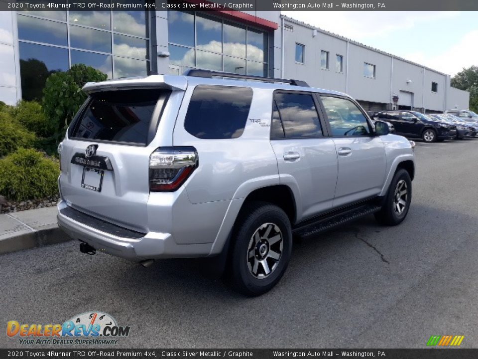 2020 Toyota 4Runner TRD Off-Road Premium 4x4 Classic Silver Metallic / Graphite Photo #25