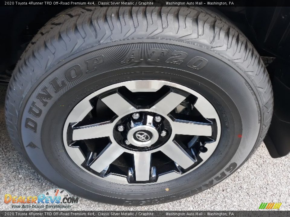 2020 Toyota 4Runner TRD Off-Road Premium 4x4 Classic Silver Metallic / Graphite Photo #29
