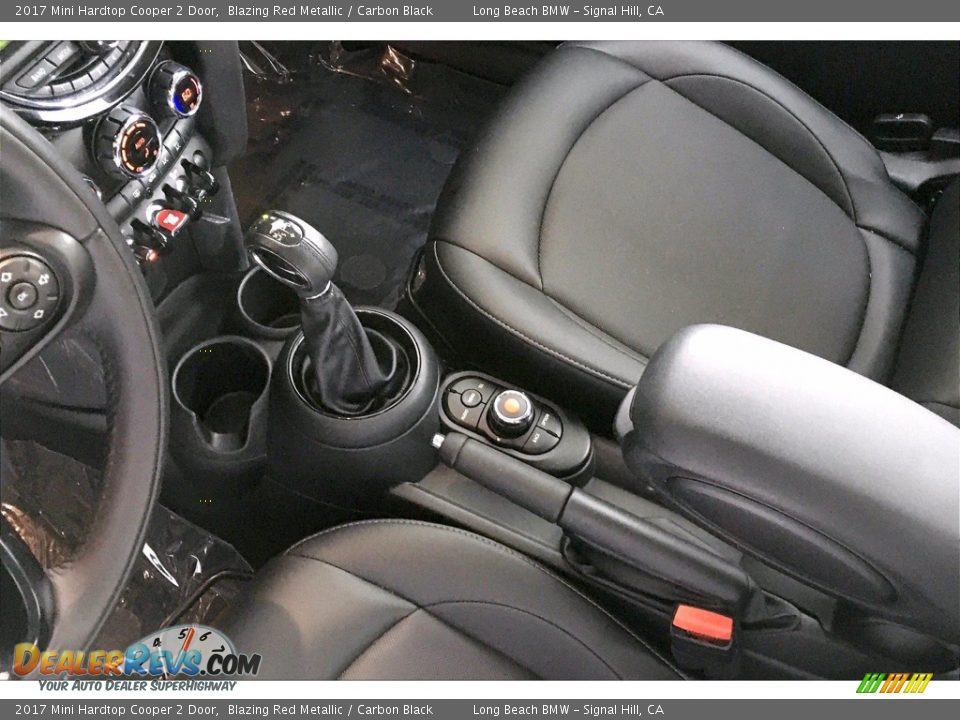 2017 Mini Hardtop Cooper 2 Door Blazing Red Metallic / Carbon Black Photo #16