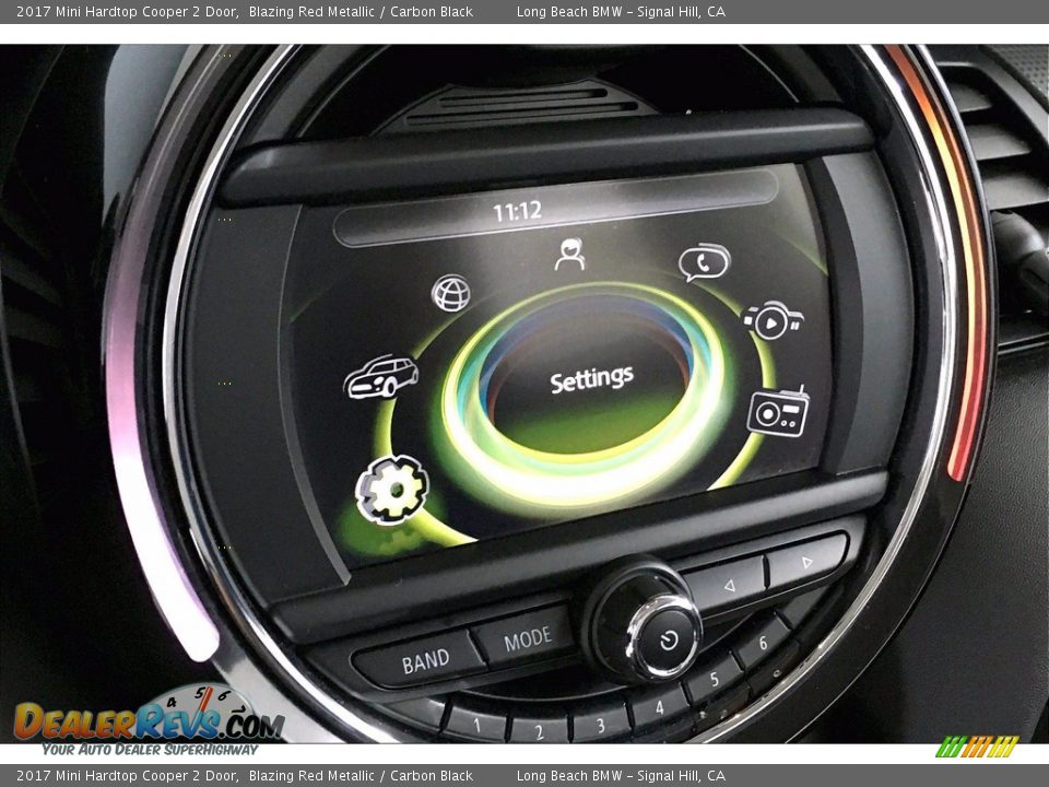 2017 Mini Hardtop Cooper 2 Door Blazing Red Metallic / Carbon Black Photo #17