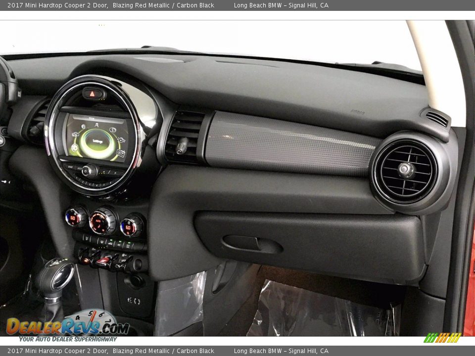 2017 Mini Hardtop Cooper 2 Door Blazing Red Metallic / Carbon Black Photo #22