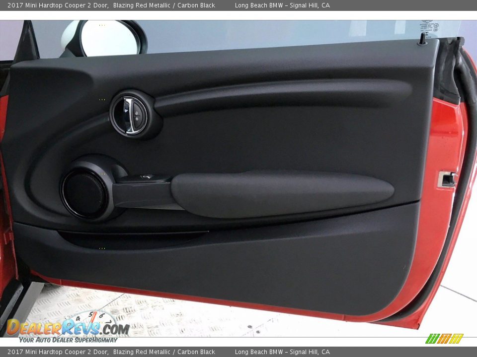 2017 Mini Hardtop Cooper 2 Door Blazing Red Metallic / Carbon Black Photo #24