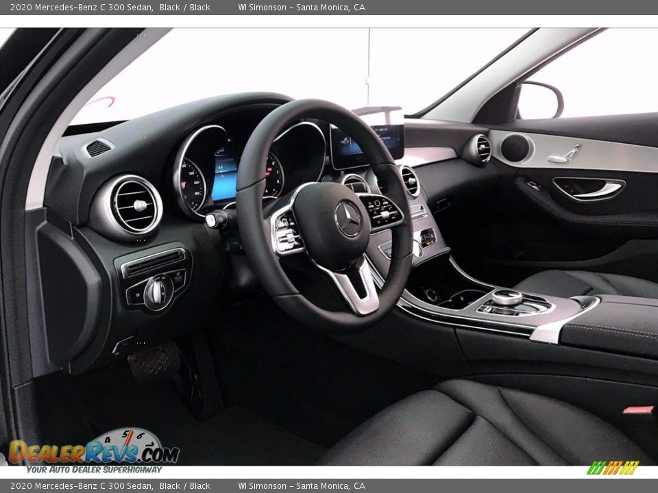 2020 Mercedes-Benz C 300 Sedan Black / Black Photo #4