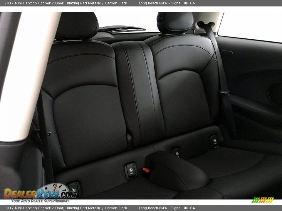 2017 Mini Hardtop Cooper 2 Door Blazing Red Metallic / Carbon Black Photo #28