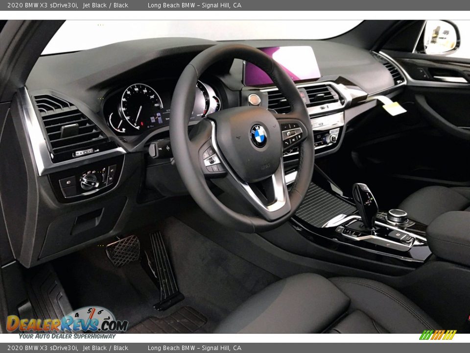 2020 BMW X3 sDrive30i Jet Black / Black Photo #4