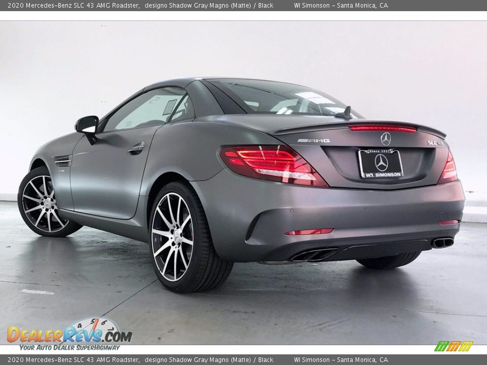 2020 Mercedes-Benz SLC 43 AMG Roadster designo Shadow Gray Magno (Matte) / Black Photo #2