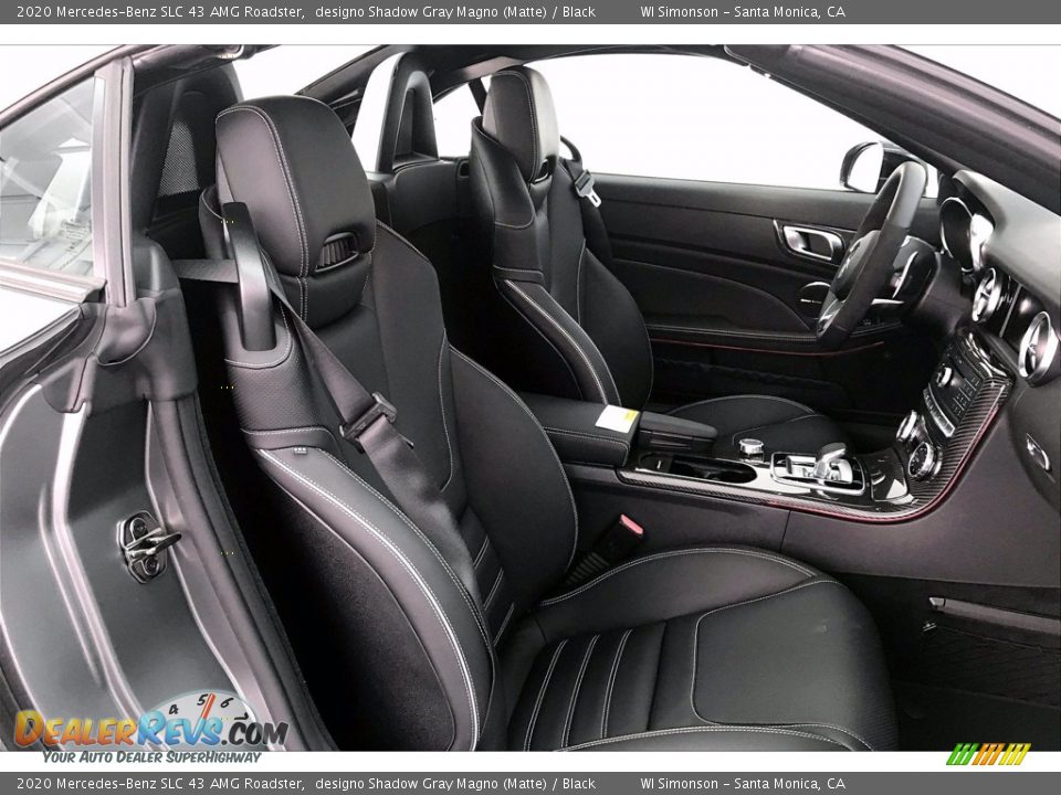 Black Interior - 2020 Mercedes-Benz SLC 43 AMG Roadster Photo #5
