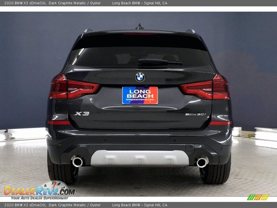 2020 BMW X3 sDrive30i Dark Graphite Metallic / Oyster Photo #3