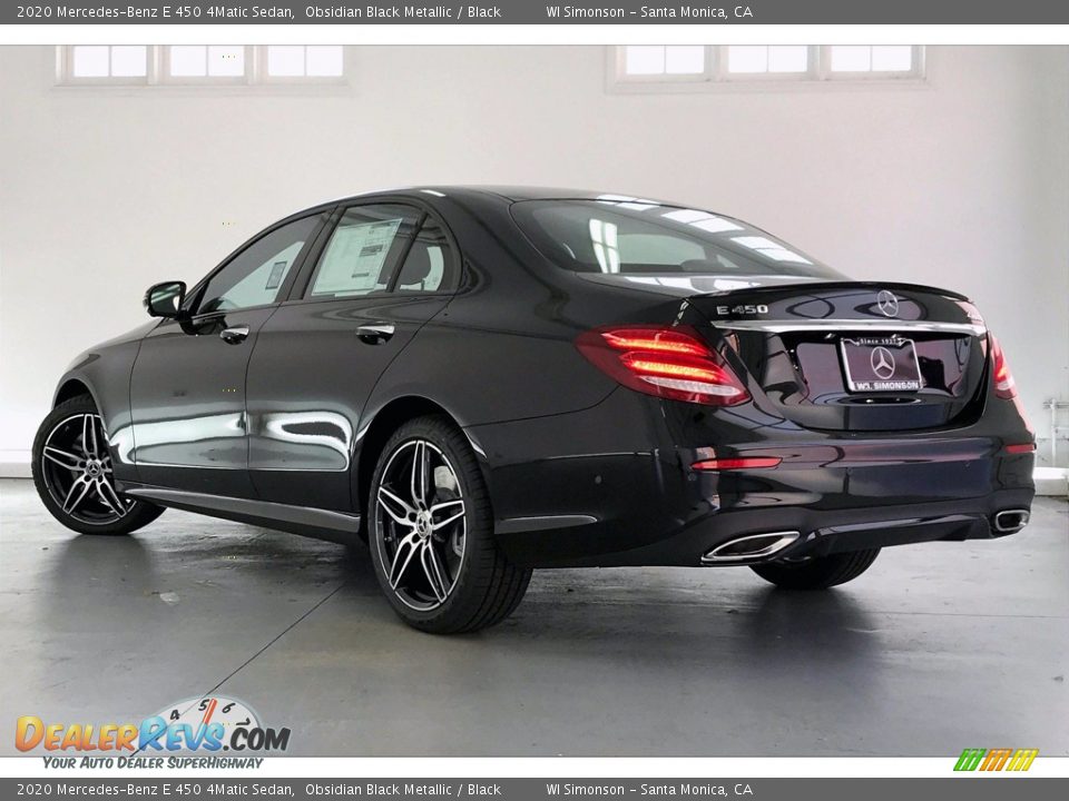 2020 Mercedes-Benz E 450 4Matic Sedan Obsidian Black Metallic / Black Photo #2