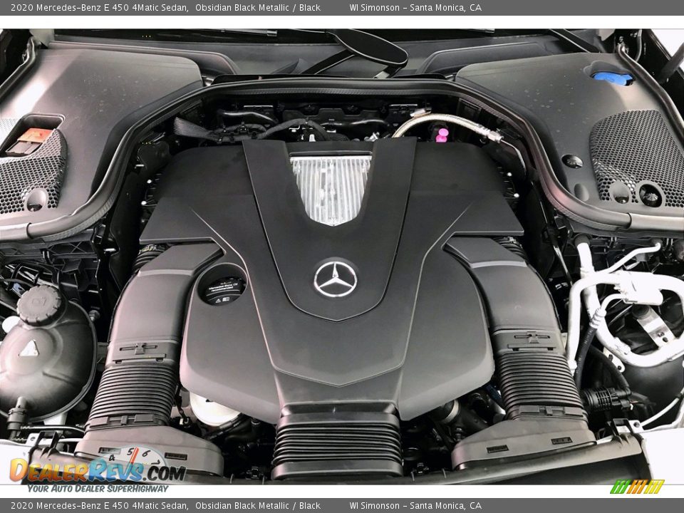 2020 Mercedes-Benz E 450 4Matic Sedan 3.0 Liter Turbocharged DOHC 24-Valve VVT V6 Engine Photo #8