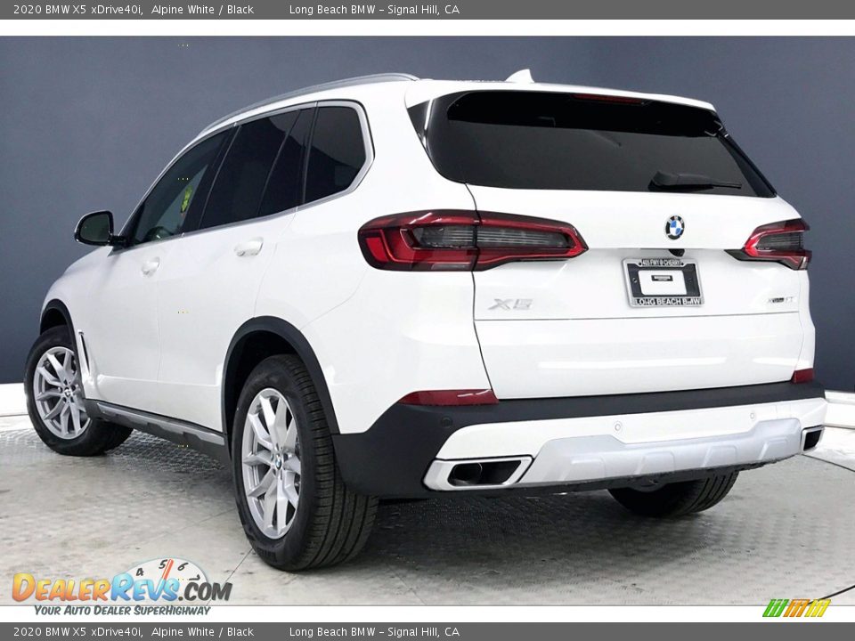 2020 BMW X5 xDrive40i Alpine White / Black Photo #2