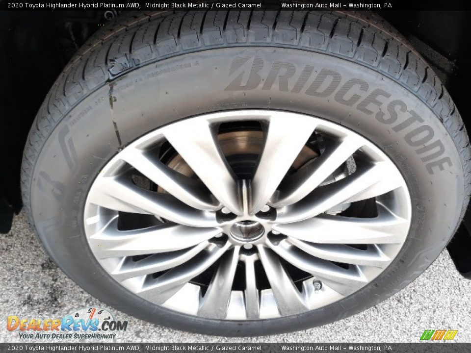 2020 Toyota Highlander Hybrid Platinum AWD Wheel Photo #35