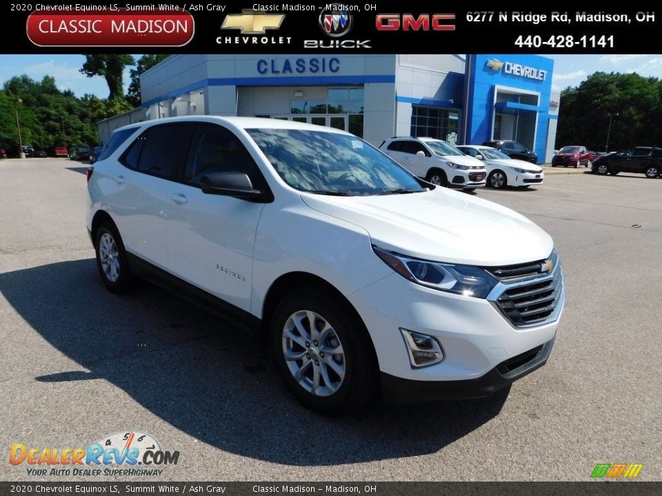 2020 Chevrolet Equinox LS Summit White / Ash Gray Photo #1