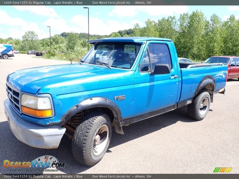 Lapis Metallic 1994 Ford F150 XL Regular Cab Photo #5