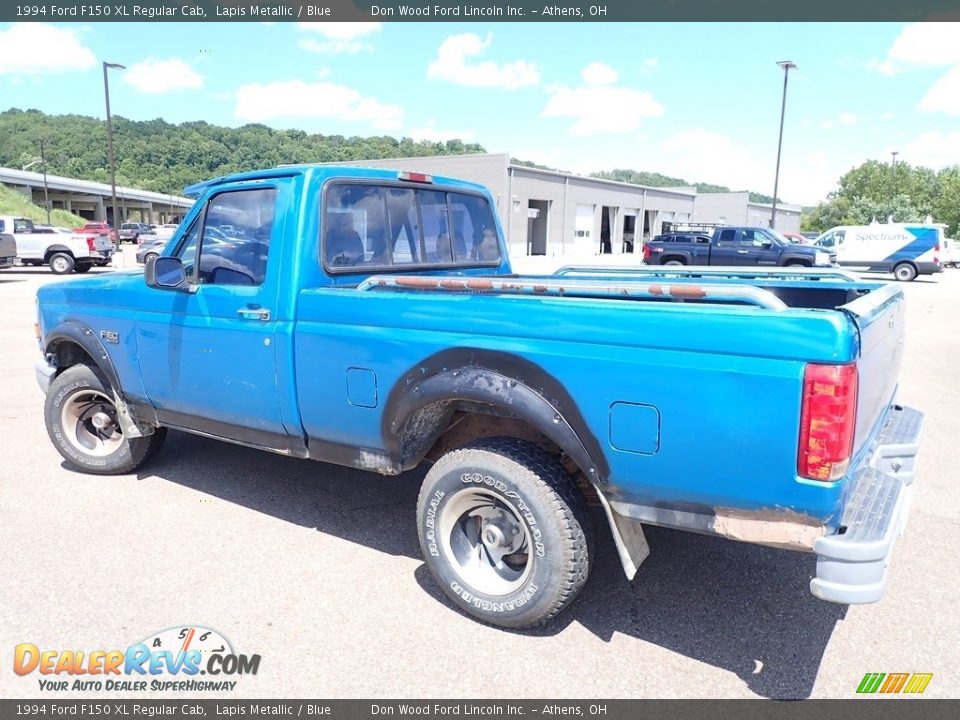 Lapis Metallic 1994 Ford F150 XL Regular Cab Photo #7