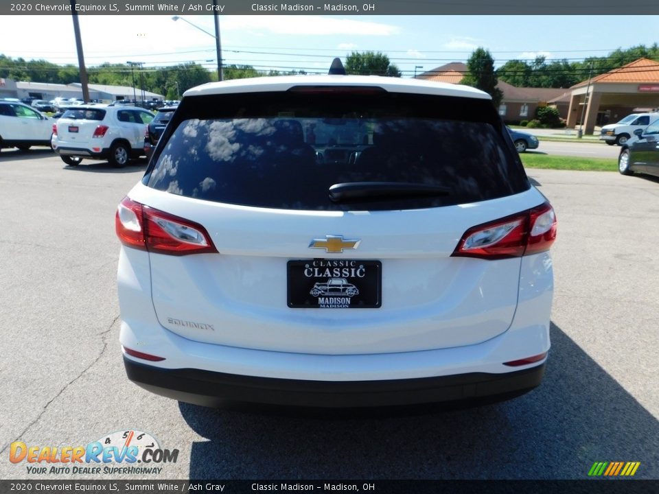 2020 Chevrolet Equinox LS Summit White / Ash Gray Photo #8