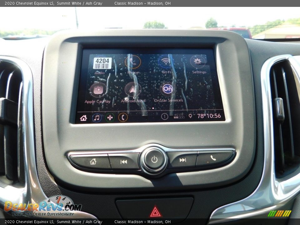 2020 Chevrolet Equinox LS Summit White / Ash Gray Photo #16