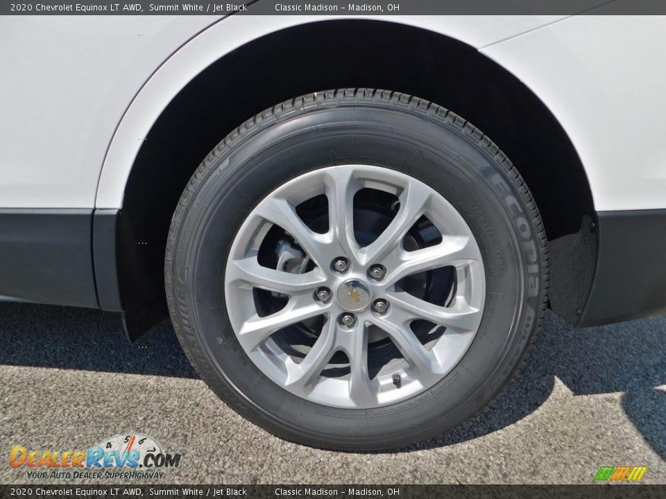 2020 Chevrolet Equinox LT AWD Summit White / Jet Black Photo #9