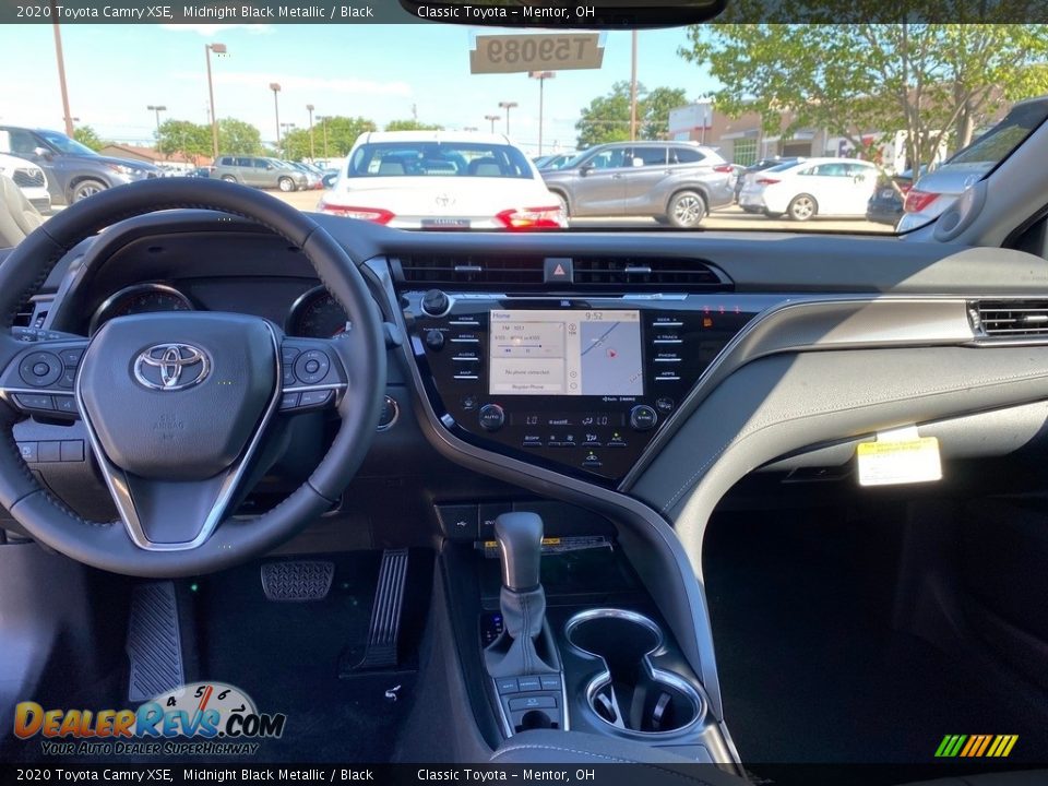 2020 Toyota Camry XSE Midnight Black Metallic / Black Photo #4