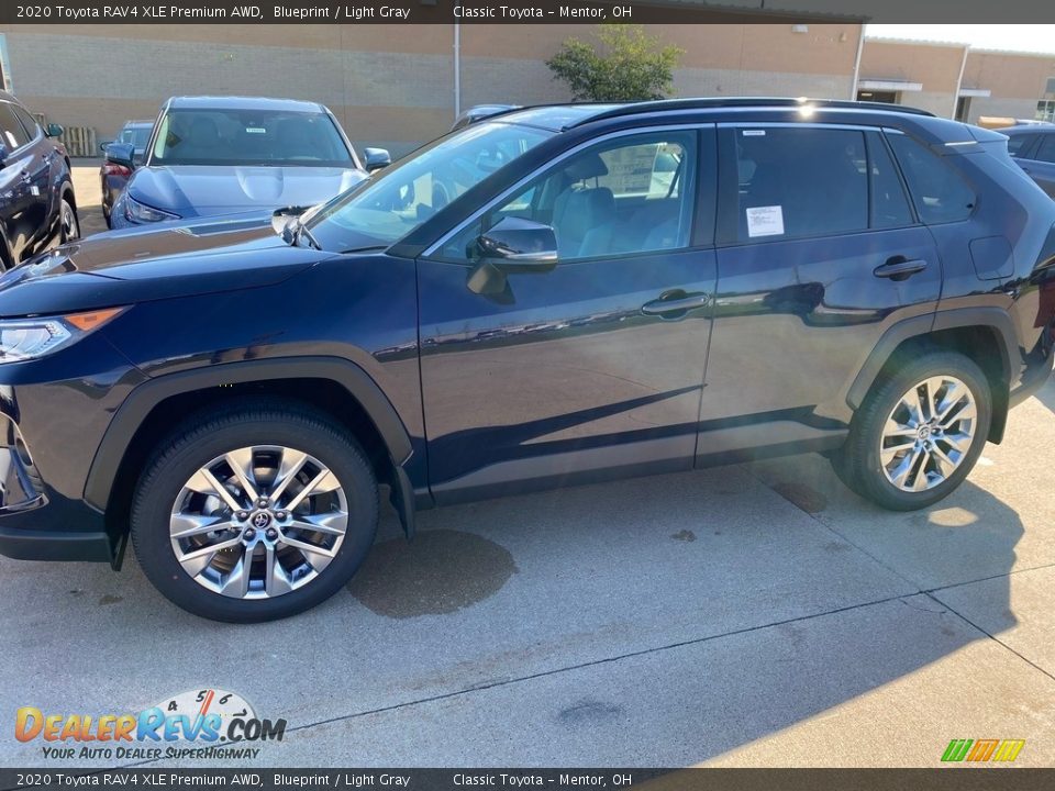 2020 Toyota RAV4 XLE Premium AWD Blueprint / Light Gray Photo #1