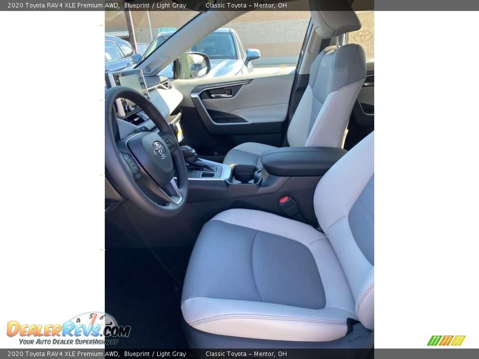 2020 Toyota RAV4 XLE Premium AWD Blueprint / Light Gray Photo #2