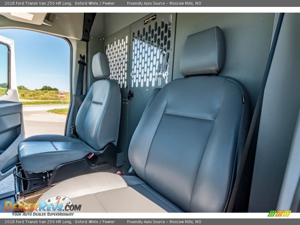 2018 Ford Transit Van 250 HR Long Oxford White / Pewter Photo #18