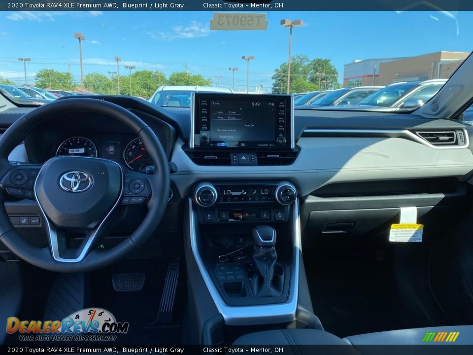 2020 Toyota RAV4 XLE Premium AWD Blueprint / Light Gray Photo #4