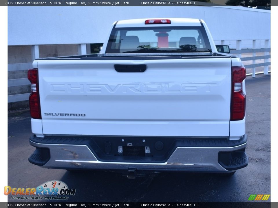 2019 Chevrolet Silverado 1500 WT Regular Cab Summit White / Jet Black Photo #3