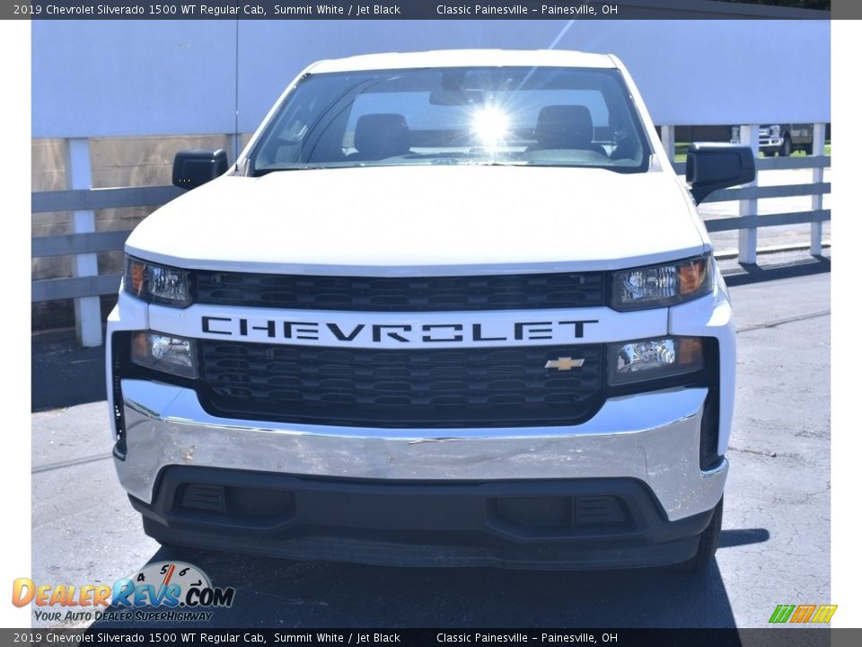 2019 Chevrolet Silverado 1500 WT Regular Cab Summit White / Jet Black Photo #4