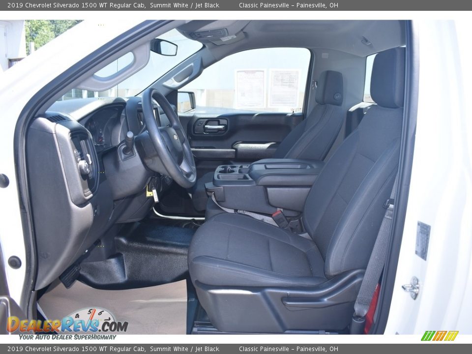 2019 Chevrolet Silverado 1500 WT Regular Cab Summit White / Jet Black Photo #6