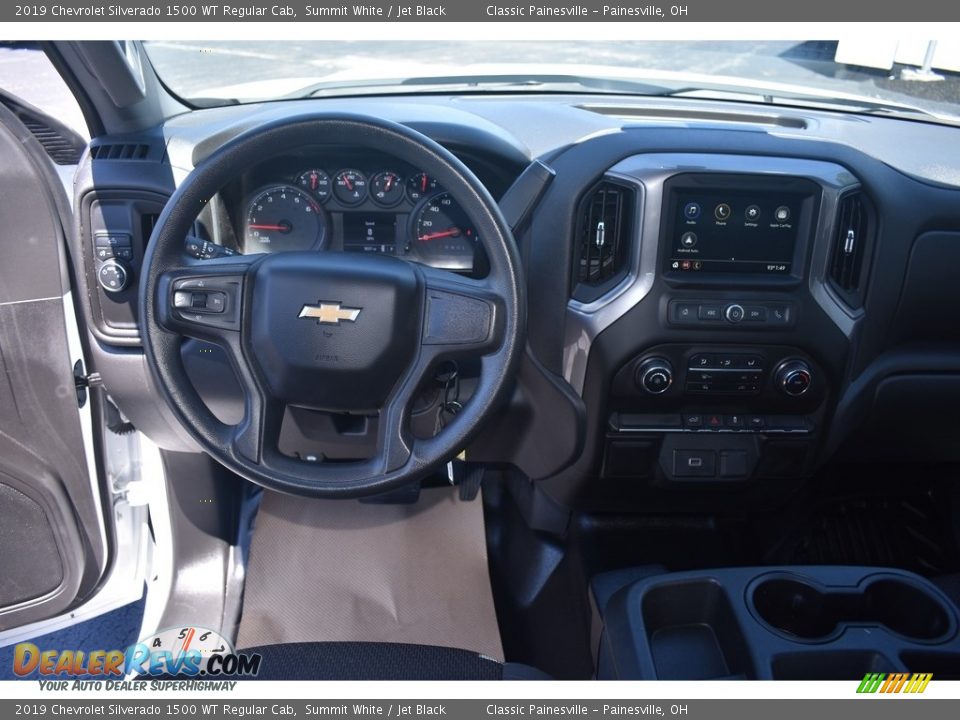 2019 Chevrolet Silverado 1500 WT Regular Cab Summit White / Jet Black Photo #10