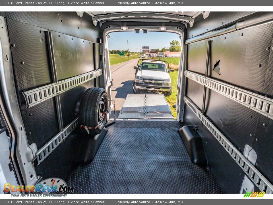 2018 Ford Transit Van 250 HR Long Oxford White / Pewter Photo #28