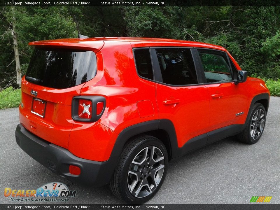 2020 Jeep Renegade Sport Colorado Red / Black Photo #6