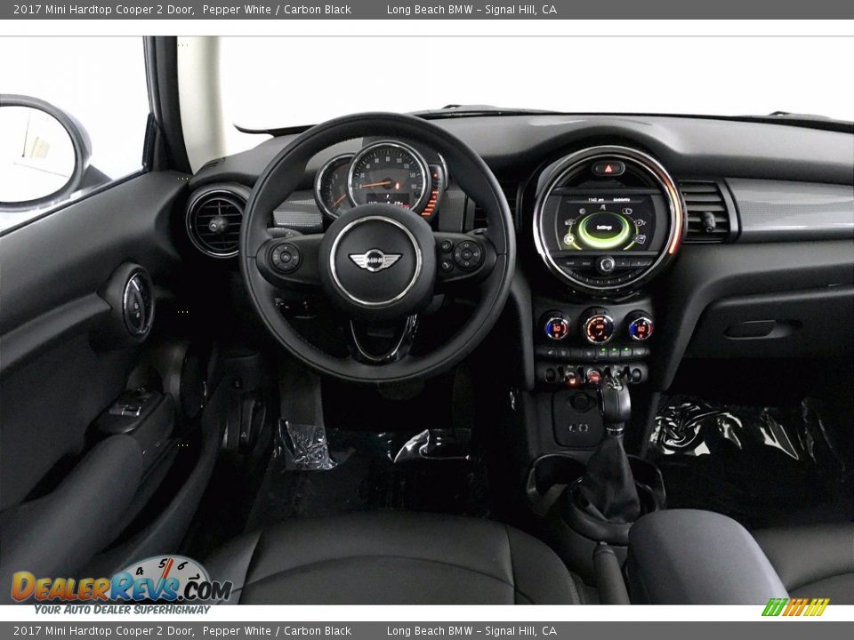 2017 Mini Hardtop Cooper 2 Door Pepper White / Carbon Black Photo #4