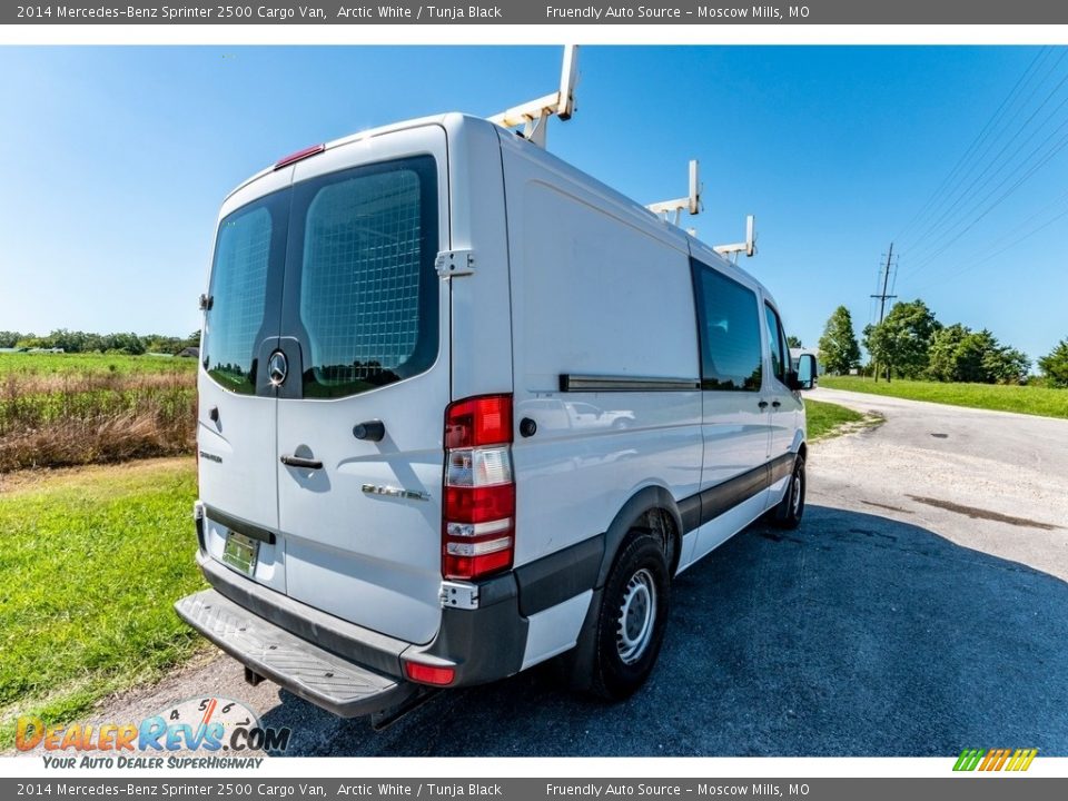 2014 Mercedes-Benz Sprinter 2500 Cargo Van Arctic White / Tunja Black Photo #4