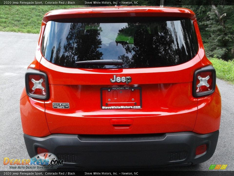 2020 Jeep Renegade Sport Colorado Red / Black Photo #7