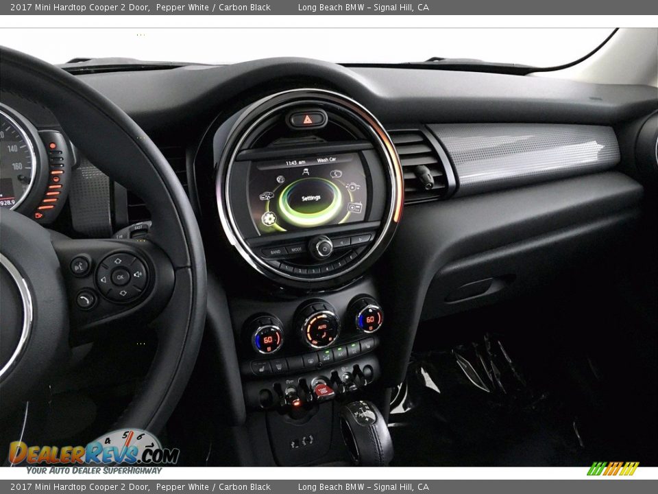 2017 Mini Hardtop Cooper 2 Door Pepper White / Carbon Black Photo #5