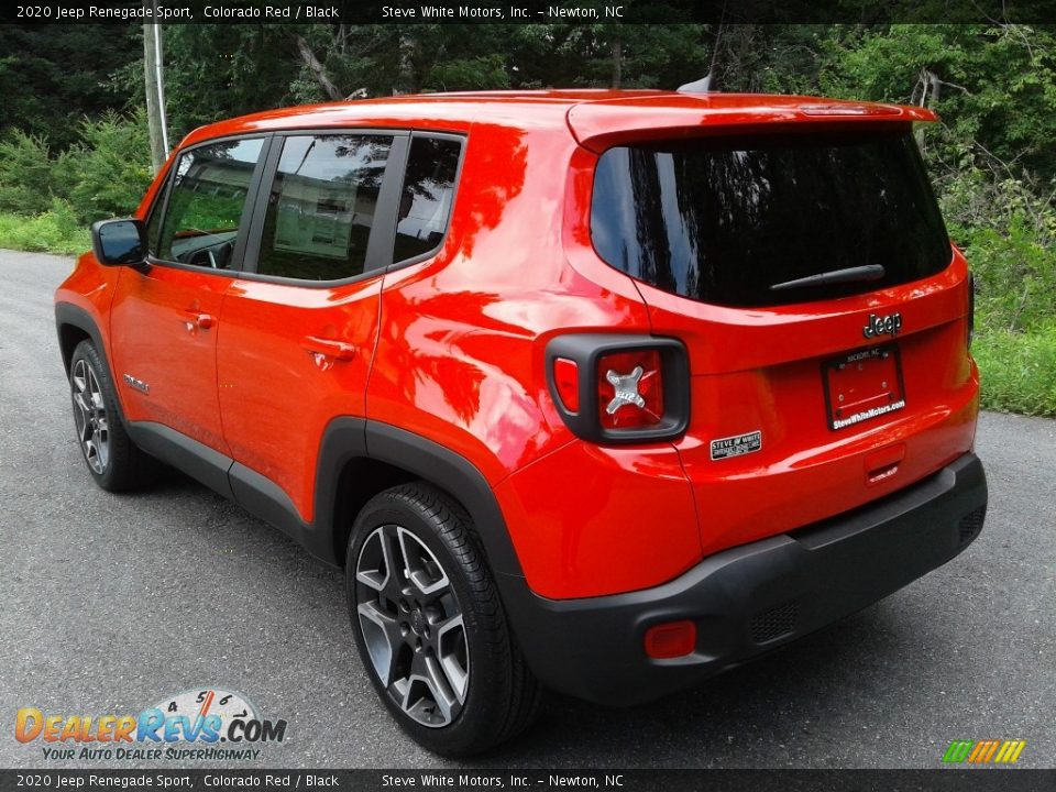 2020 Jeep Renegade Sport Colorado Red / Black Photo #8