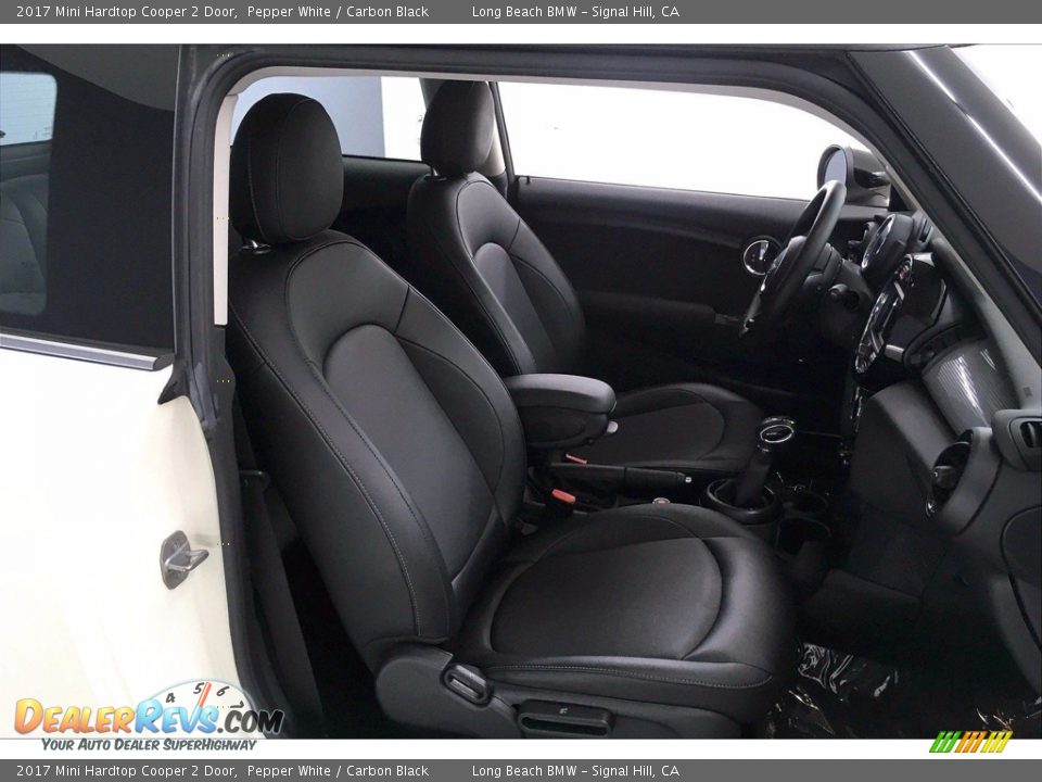 2017 Mini Hardtop Cooper 2 Door Pepper White / Carbon Black Photo #6