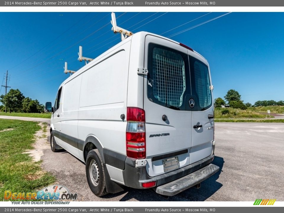 2014 Mercedes-Benz Sprinter 2500 Cargo Van Arctic White / Tunja Black Photo #6