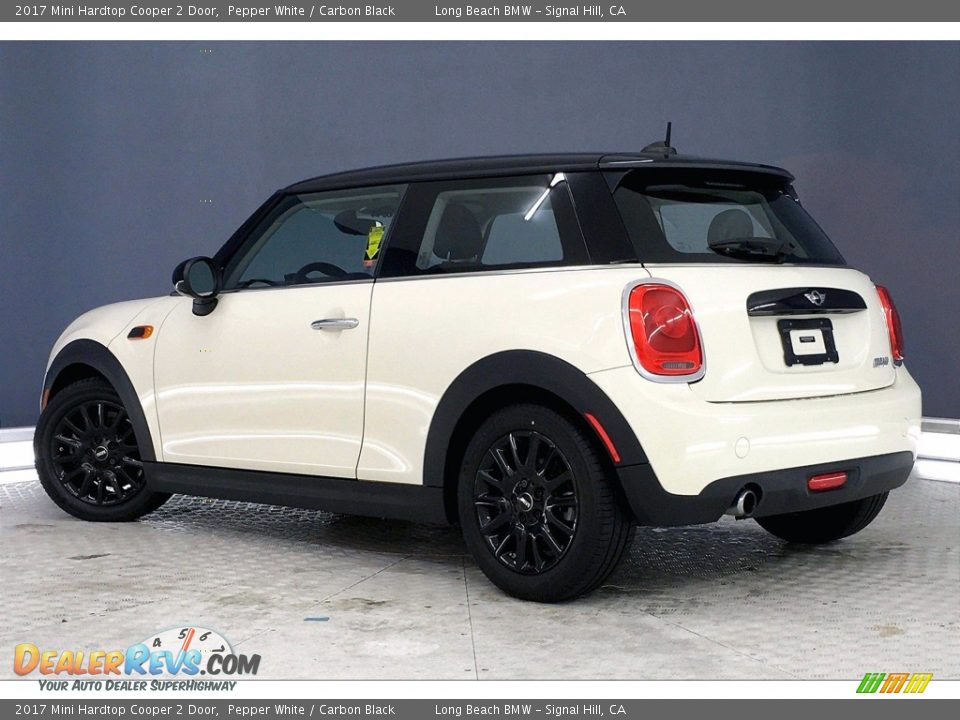 2017 Mini Hardtop Cooper 2 Door Pepper White / Carbon Black Photo #10
