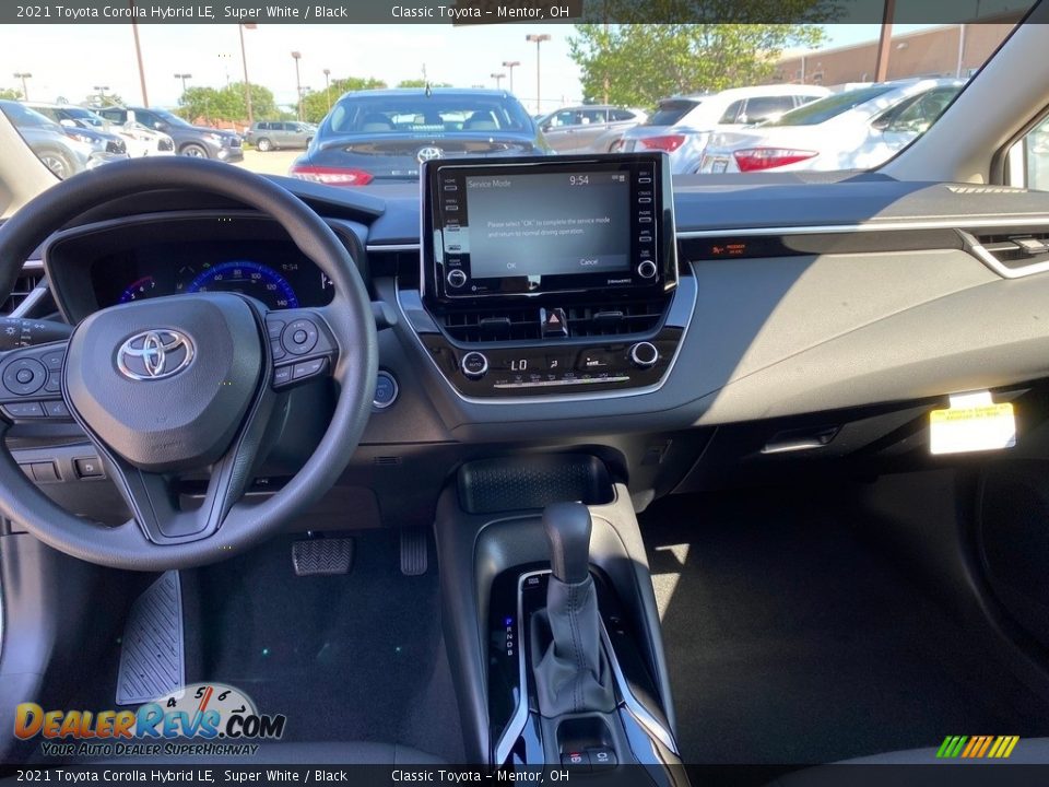 2021 Toyota Corolla Hybrid LE Super White / Black Photo #4