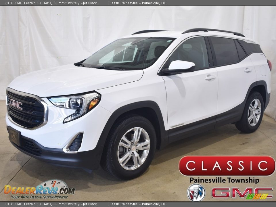 2018 GMC Terrain SLE AWD Summit White / ­Jet Black Photo #1