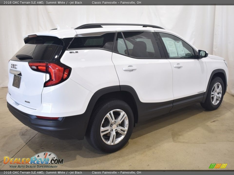 2018 GMC Terrain SLE AWD Summit White / ­Jet Black Photo #2