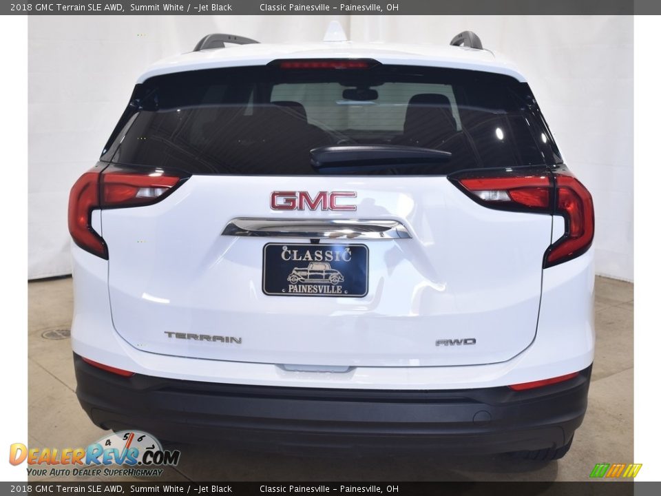 2018 GMC Terrain SLE AWD Summit White / ­Jet Black Photo #3
