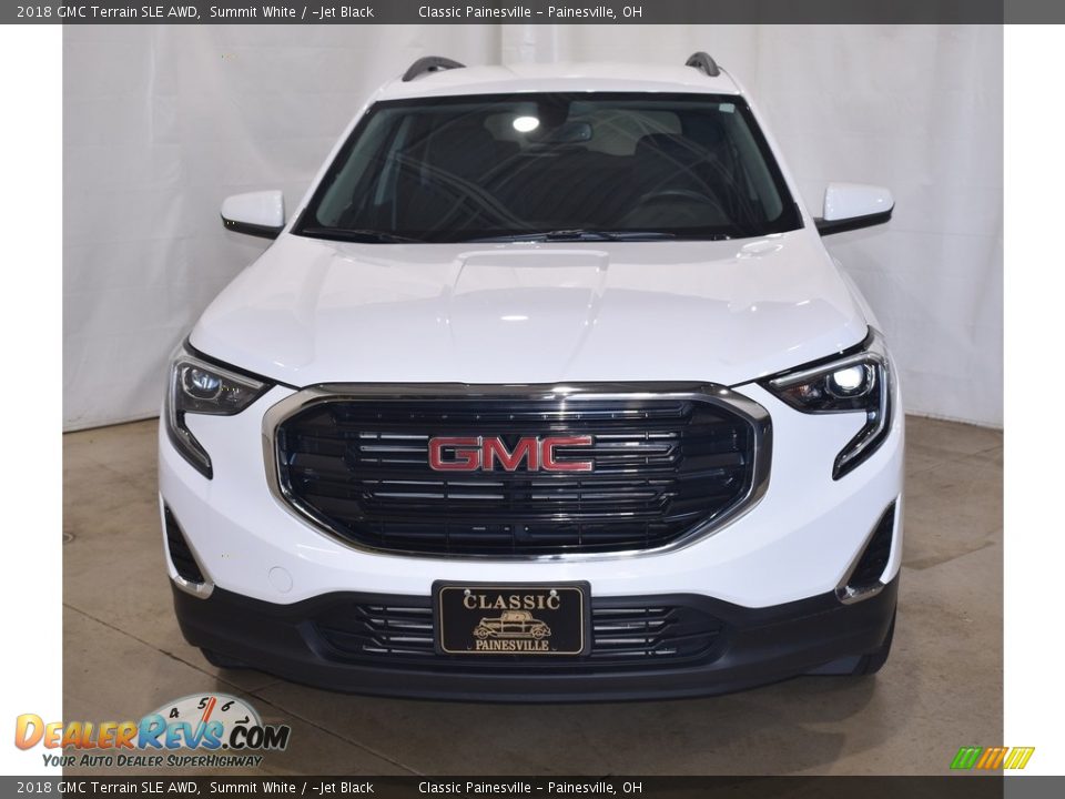 2018 GMC Terrain SLE AWD Summit White / ­Jet Black Photo #4