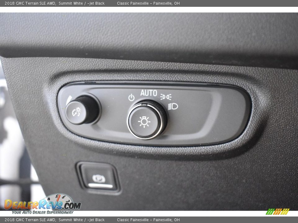 2018 GMC Terrain SLE AWD Summit White / ­Jet Black Photo #11